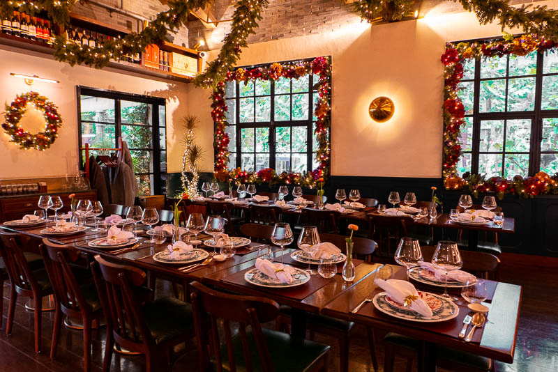 Bella Vita Bistro is an elegant Italian restaurant in Shanghai.