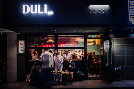 Vegetarian restaurant Duli in Shanghai