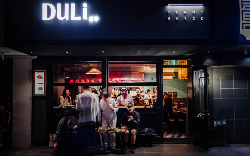 Vegetarian restaurant Duli in Shanghai