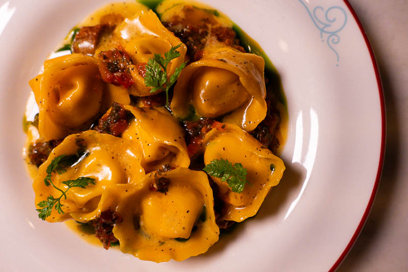 Pastificio Momenti is an Italian restaurant that specializes in fresh pastas