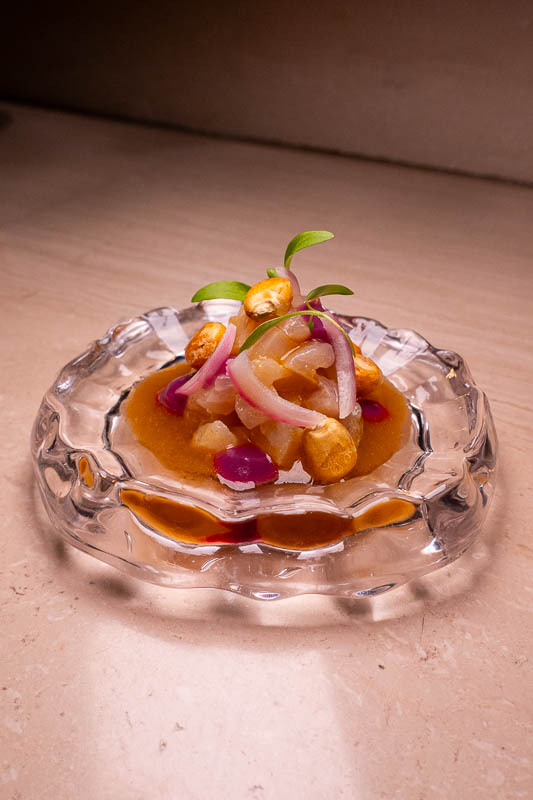 Nebula, modern Spanish restaurant in Shanghai. 