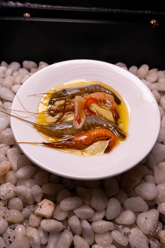 Nebula, modern Spanish restaurant in Shanghai. 