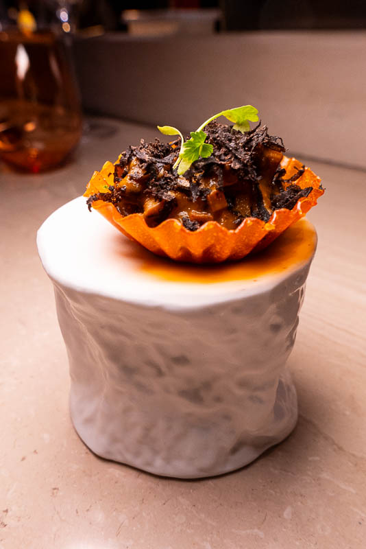 Nebula, modern Spanish restaurant in Shanghai. 