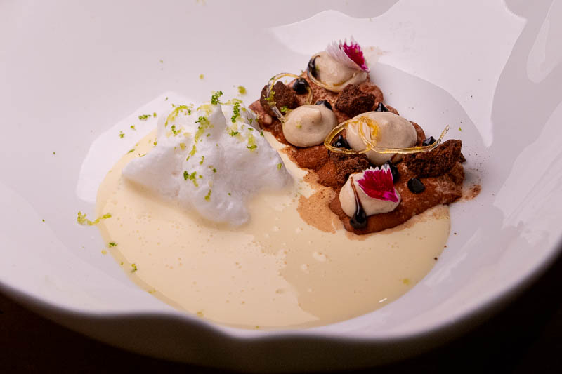 Nebula, modern Spanish restaurant in Shanghai. 