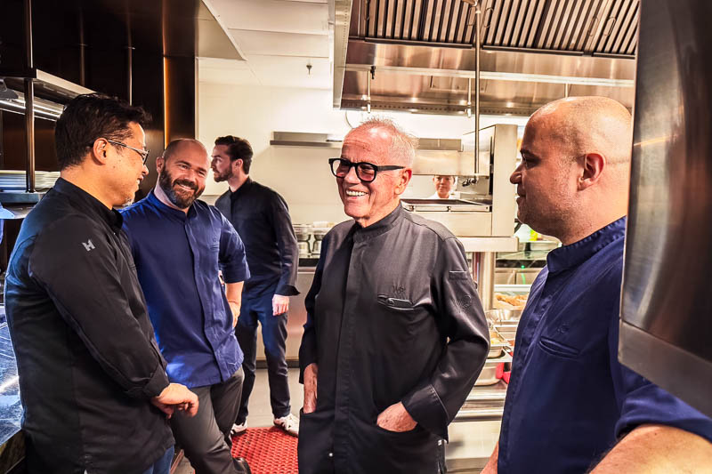 Spago Shanghai by Wolfgang Puck, iconic restaurant on the Bund with great views.