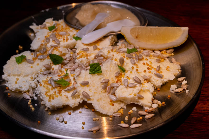 Terroir Strong is a contemporary Chinese restaurant focusing on Northwestern cuisine and ingredients.