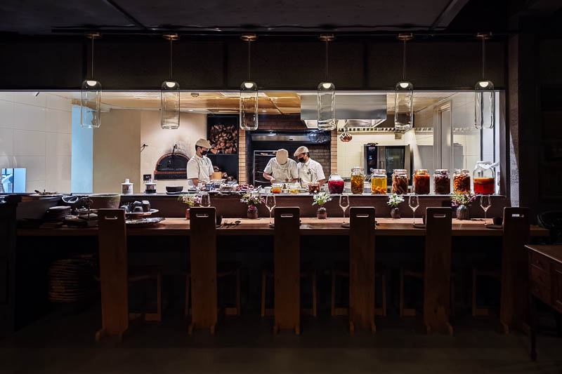 O'Mills Firewood Alchemy is a bakery, brunch and creative grill restaurant in Shanghai