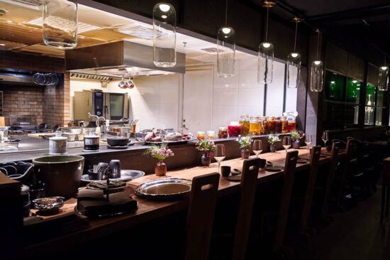 O'Mills Firewood Alchemy is a creative grill restaurant in Shanghai.