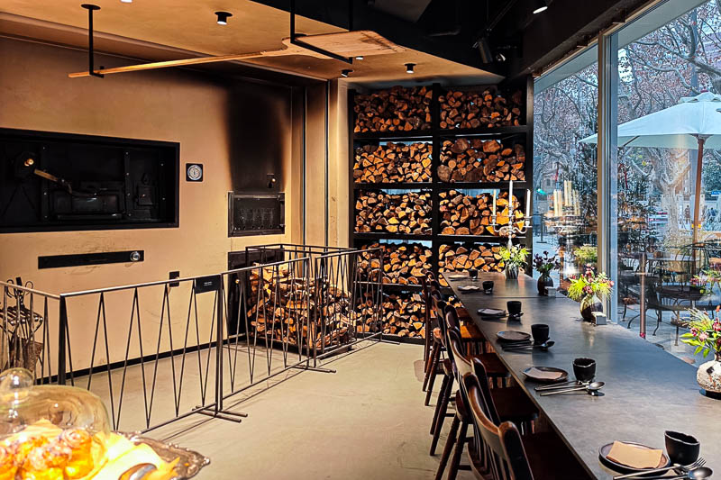 O'Mills Firewood Alchemy is a creative restaurant in Shanghai