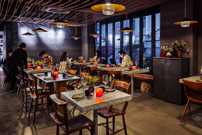 O'Mills Firewood Alchemy is a creative grill restaurant in Shanghai