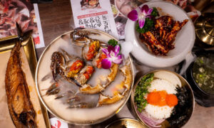 Sun Jia is a long-standing Korean restaurant in Shanghai's Koreatown specializing in marinated crab
