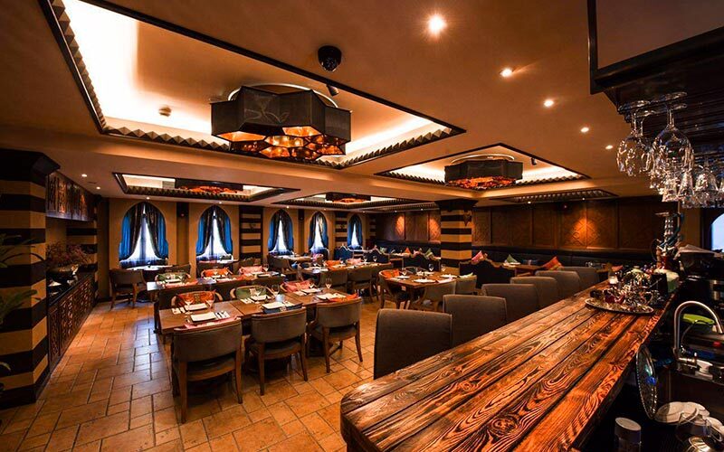 Located on the Bund in Shanghai, Tajine Moroccan Restaurant is a halal restaurant that specializes in authentic Moroccan cuisine.