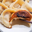Hong Yu Fang 宏玉方 is a guotie (potsticker) shop in Shanghai serving crispy-bottomed dumplings.
