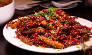 Four Seasons Cuisine is a Sichuan restaurant in Shanghai