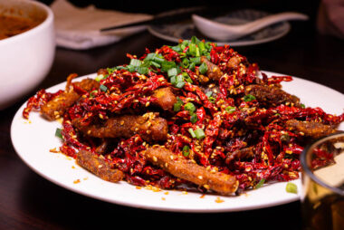 Four Seasons Cuisine is a Sichuan restaurant in Shanghai