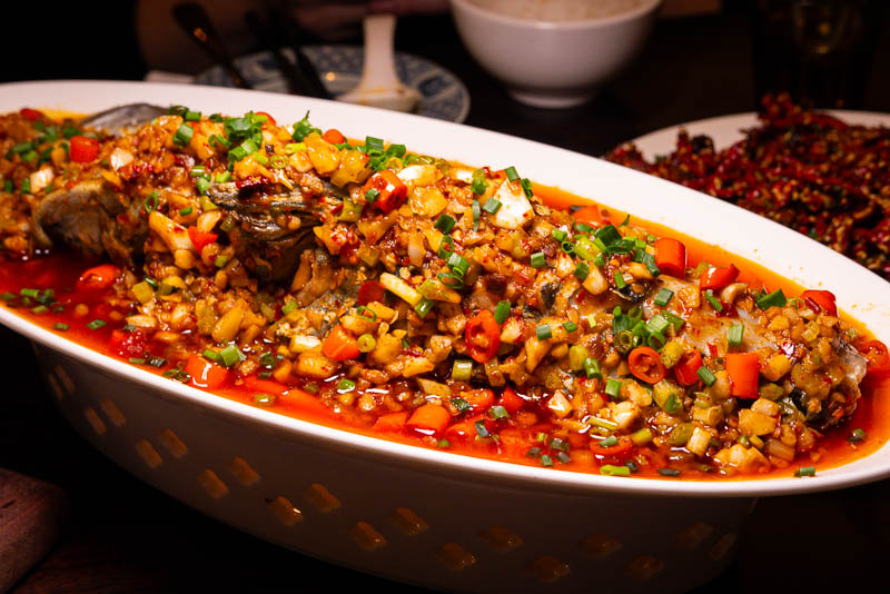 Four Seasons Cuisine is a Sichuan restaurant in Shanghai