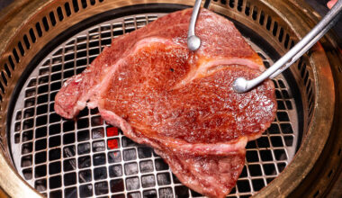 Aburi-En is a Japanese wagyu restaurant in Pudong Kerry Center, Shanghai