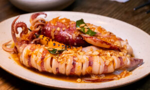 Akanee is a modern Thai restaurant in Shanghai