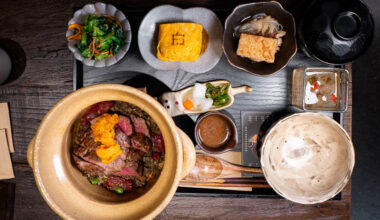 White Foods is a contemporary Chinese restaurant specializing in rice sets and matcha desserts, located in the former French concession of Shanghai.