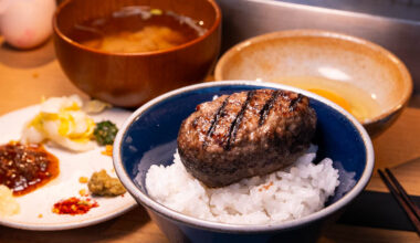 Hikiniku To Come, Tokyo-famous Japanese hamburger steak over rice opens in Shanghai.