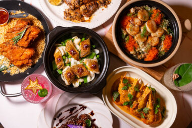 Laizhou Bar, Fumin Road, Shanghai. Contemporary and creative Chinese restaurant.