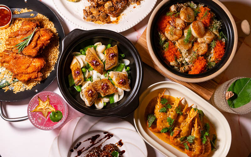 Laizhou Bar, Fumin Road, Shanghai. Contemporary and creative Chinese restaurant.