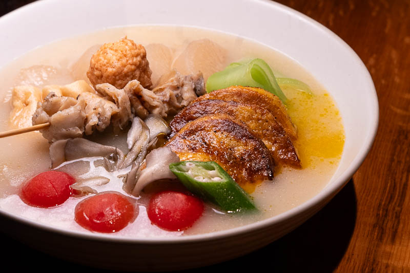 Sake Ichi Oden is a Japanese restaurant in Shanghai serving comforting soups, ramen, and cheap highballs