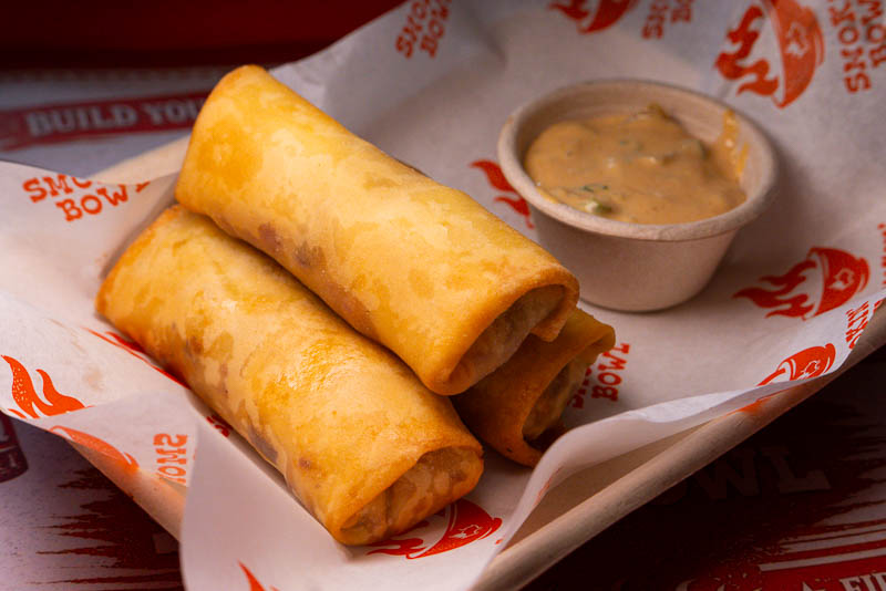 Smokin Bowl - bowls, burritos, sandwiches (tortas), tacos and cinnamon rolls by barbecue restaurant Smokin' Hog in Shanghai. 