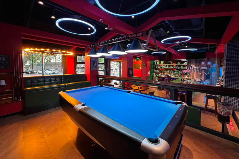 The Hai dive and sports bar in Shanghai