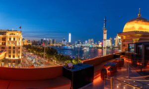 Skyline Dome - The Bund, Shanghai: A rooftop bar and lounge with Japanese food in Shanghai