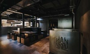 Hanro korean barbecue restaurant in Shanghai by chef Tom Ryu