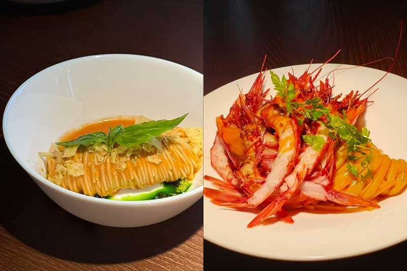 Agarwood, french fusion in Shanghai