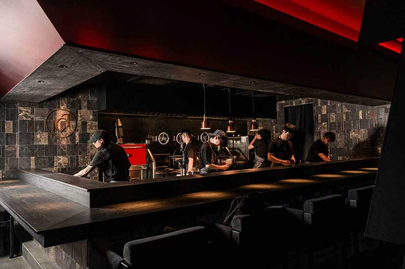 Ignis Table, modern Chinese chef's table in Shanghai