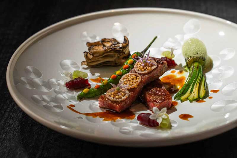 Ignis Table, modern Chinese chef's table in Shanghai