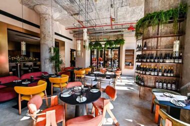 Juniper, restaurant and bar in Shanghai near Suzhou Creek serving a globally inspired menu and Shanghai's largest gin collection.