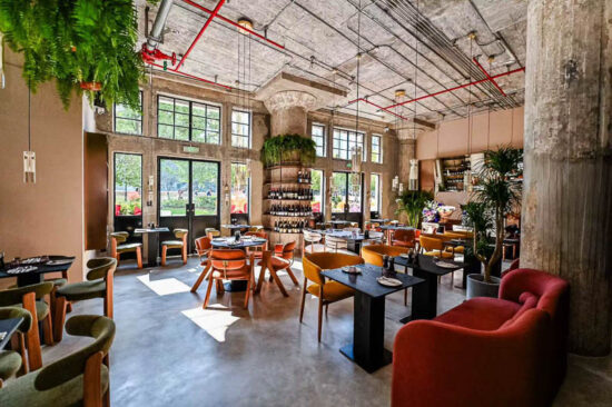 Juniper, restaurant and bar in Shanghai near Suzhou Creek serving a globally inspired menu and Shanghai's largest gin collection.