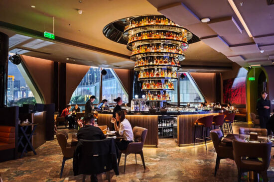 KLAZ - Multi-concept restaurant in Xintiandi with teppanyaki, omakase, shisha, and private rooms.