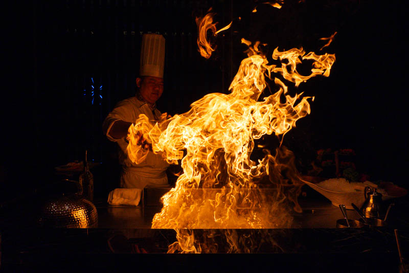 KLAZ - Multi-concept restaurant in Xintiandi with teppanyaki, omakase, shisha, and private rooms.