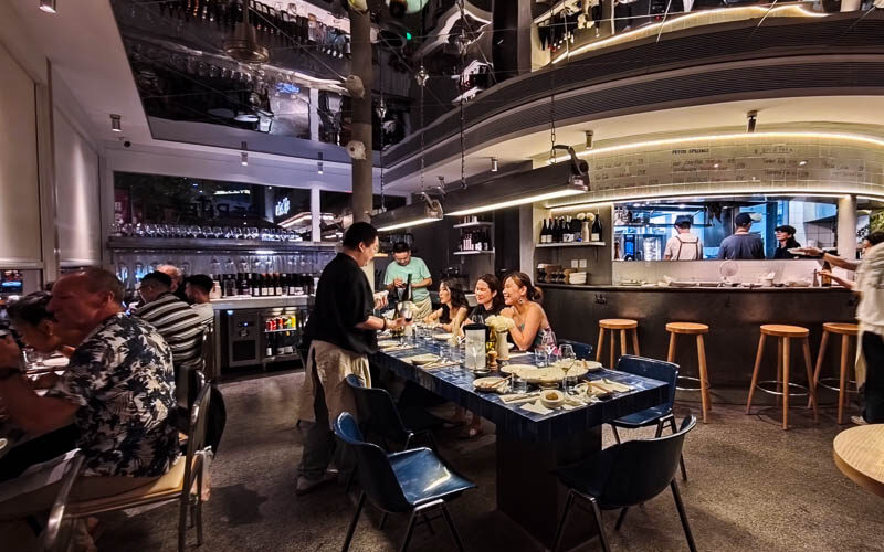 Pepite is a French seafood restaurant in Xuhui, Shanghai