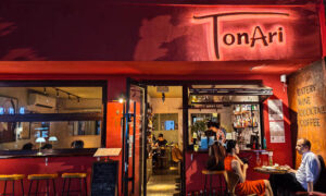 Tonari natural wine bar and French-Chinese fusion in Jing'an, Shanghai