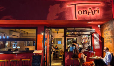 Tonari natural wine bar and French-Chinese fusion in Jing'an, Shanghai