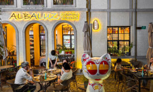 Albaluz is a traditional Spanish restaurant in Shanghai