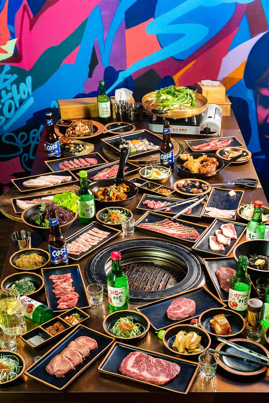 JUJU Korean barbecue restaurant in Shanghai