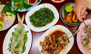 Lai Lai Lai is a Thai restaurant in Shanghai