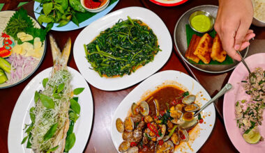 Lai Lai Lai is a Thai restaurant in Shanghai