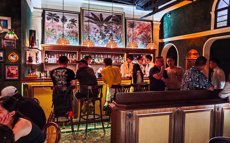 Alma Luna is a Cuban-inspired cocktail bar in Shanghai from luminary bartender Yao Lu (Union Trading Company)
