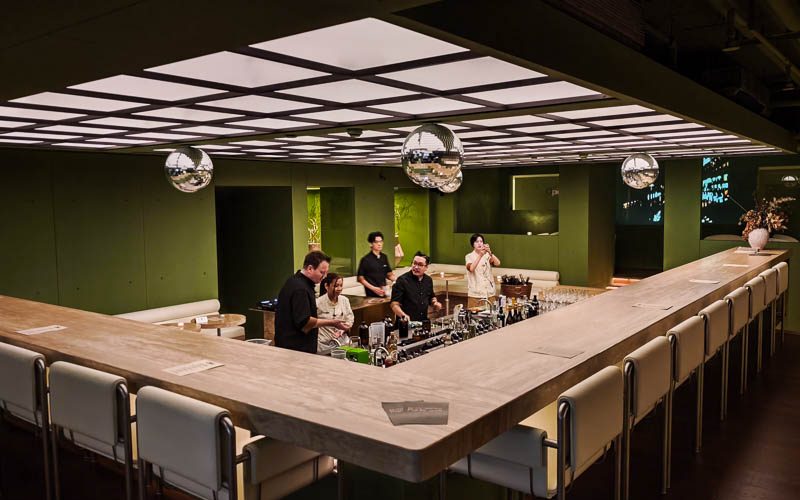 Opia cocktail bar in Shanghai