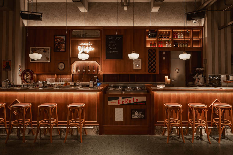 Caffe Yaya's is an all-day Italian restaurant in Jing'an, Shanghai.