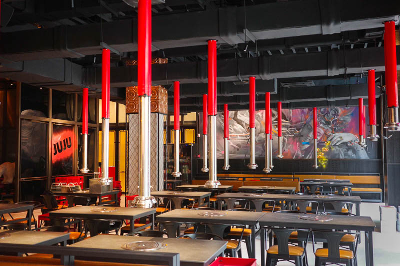JUJU is a Korean barbecue restaurant in Changning, Shanghai