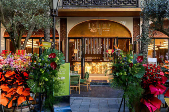 Leyas is a modern Middle Eastern, halal-friendly restaurant in Xintiandi, Shanghai.